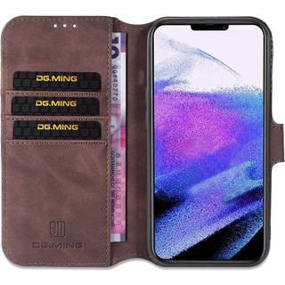 DG-Ming Wallet 3-kort Apple iPhone 13 Pro (6.1")  - kaffe