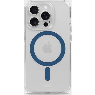 Phone Case MagSafe Denim Blue/Transparent iPhone 15 Pro Max - Gennemsigtig - Add QTY