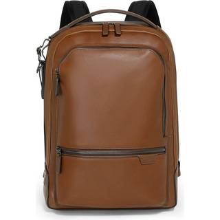 TUMI Harrison Bradner Leather Backpack Cognac