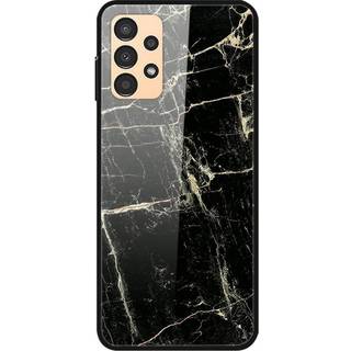 SKALO Samsung A23 5G Marmor hærdet glas TPU Cover - #1