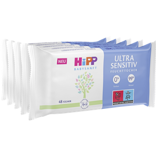 HiPP Babysanft vådservietter, ultrasensitiv