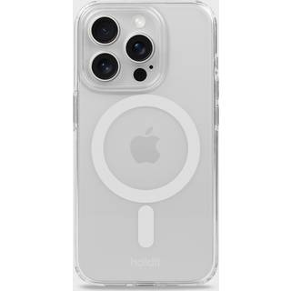 HOLDIT - MagSafe Case - Hvid/Transparent - iPhone 15 Pro Max