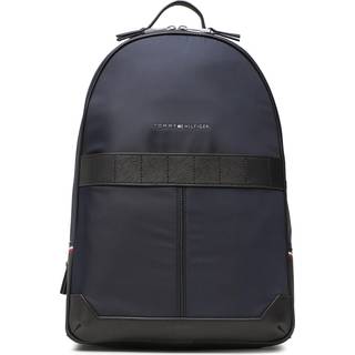 Tommy Hilfiger Blue Polyester Men Backpack
