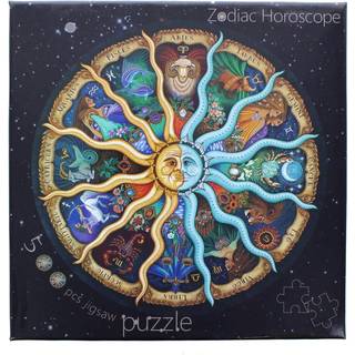 Zodiac horoskop 500 stykker rundt puslespil