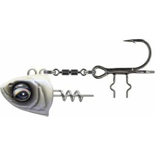 Savage Gear Monster Vertical Heads White Pearl 80g #1