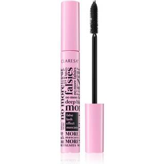 Claresa No More Falsies Mascara med effekt til kunstige øjenvipper Skygge Deep Black 10 g - 10 g