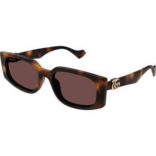 Gucci GG1534S 002 55 Solbriller Kvinder Tortoiseshell - Tortoise - 55mm