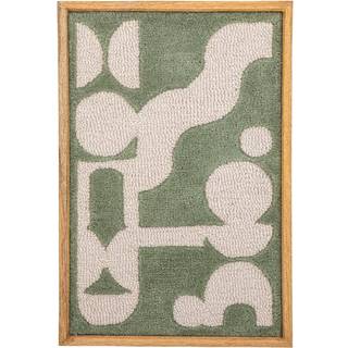 Bloomingville Longton vægdekoration 45x65 cm Green