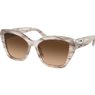 Ralph Lauren RL8216U THE ISABEL 610574 55 Solbriller Kvinder Lyserød - Oyster Pink Horn - 55mm