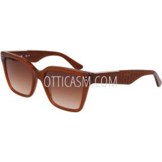Lacoste Kvinde L6022S 210 Solbriller Acetat Brun Firkantet Normal Normal
