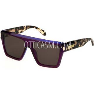 Just Cavalli SJC032 09FE 57 Solbriller Kvinder Purple - Transparent Purple - 57mm