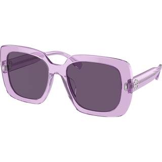 Tory Burch TY7193U 18851A 56 Solbriller Kvinder Purple - Transparent Purple - 56mm