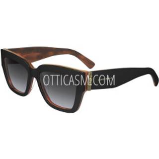 LONGCHAMP Kvinde LO745S 011 Solbriller Acetat Sort Grå Firkantet Normal Normal