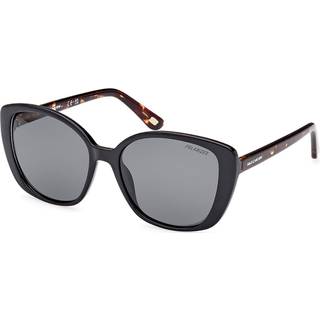 Skechers SE6265 Polarized 05D 56 Solbriller Kvinder Black - Shiny Black - 56mm