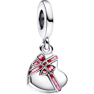 Pandora 792587C01 Charm-Anhänger Silber Herzförmige Pralinenschachtel