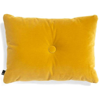Dot Cushion Soft Pyntepude, Gul, 45x60 cm
