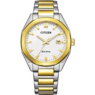 Citizen BM7624-82A Herrenuhr Eco-Drive Solar Bicolor/Weiß