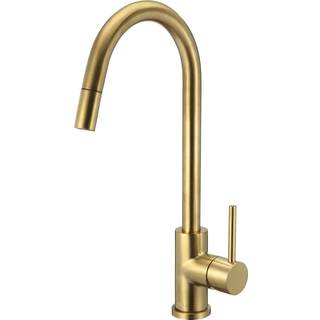 ADORA Imperia Flex U KV. armatur m/udtræk, Gold brushed