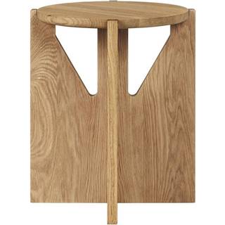 Kristina Dam Studio Simple Skammel Varm Lakeret Eg