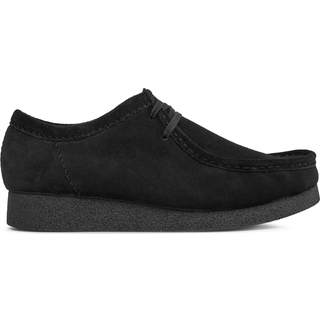 Wallabee - Black Suede - Clarks - Sort 37 1/2