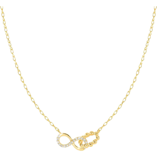 Nomination Gold Infinity Lovecloud Necklace - Gold