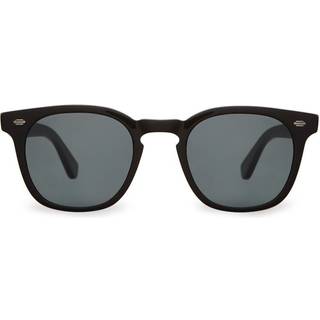 Garrett Leight BYRNE SUN BIO BK/BS 46 Solbriller Mænd Black - Bio Black - 46mm