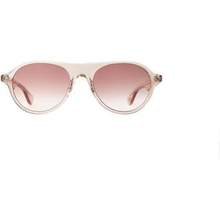 Garrett Leight LADY ECKHART SUN HIMSLT/RHZ 50 Solbriller Mænd Lyserød - Transparent Himalayan Salt - 50mm