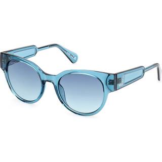 Max & Co. MO0085 96W 50 Solbriller Kvinder Grøn - Transparent Shiny Dark Green - 50mm