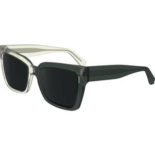 Calvin Klein Kvinde CKJ24606S 006 Solbriller Acetat Grå Grå Firkantet Normal Normal