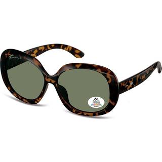 Montana Briller MP63 Polarized MP63E 60 Solbriller Kvinder Tortoiseshell - Shiny Tortoise - 60mm