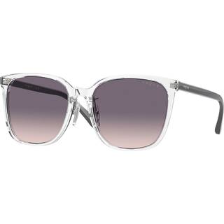 VOGUE EYEWEAR Kvinde VO5537SD W74536 Solbriller Acetat Transparent Rosa Firkantet Normal Skygge