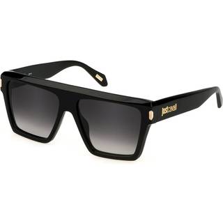 Just Cavalli SJC038 0Z42 54 Solbriller Kvinder Black - Total Gloss Black - 54mm