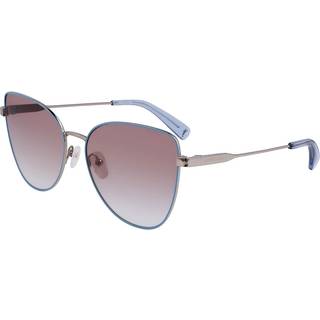 Longchamp LO165S 705 60 Solbriller Kvinder Blue - Gold Azure - 60mm
