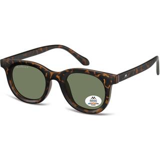 Montana Briller MP61 Polarized MP61C 47 Solbriller Mænd Tortoiseshell - Matte Tortoise - 47mm