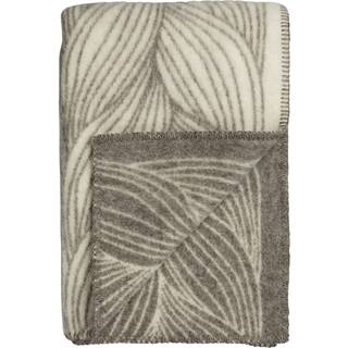 Røros Tweed Flette Uldtæppe 200x135 Cm - Plaider & Tæpper Norsk Lammeuld Nature - 3051