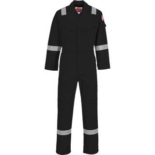 FR Superlet anti-statisk kedeldragt 210 g - Sort (Størrelse: XL)