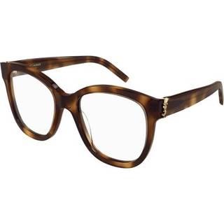 SAINT LAURENT Kvinde SL M97 003 Optiske stel Acetat Havana Transparent Firkantet