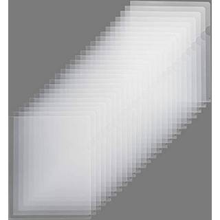 SOoz 25 Pack Clear Document Folder Project Pockets Kopier Safe Letter Size US Paper Poly Jacket Sleeves Mapper Transparente Plastic Document Mapp