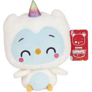 Gund dr?ber Vicki Hoots Expressiv premium udstoppet dyr bl?dt plys k?ledyr hvidt 6