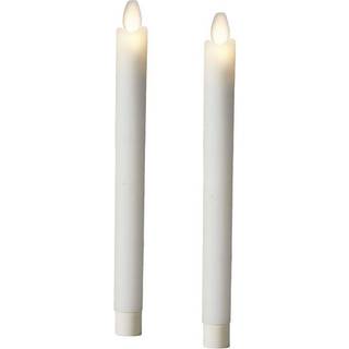 Dacore LED Stagelys - 22 cm - Hvid - 2 stk