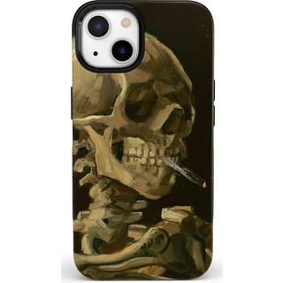 Casely iPhone 14 Plus sag | Efter timer | Van Gogh Skeleton | Kompatibel med MagSafe