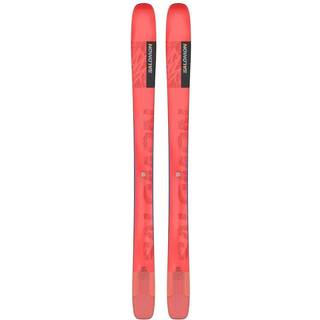Salomon Women's QST Stella 106 Porcelain Rose/Pastel Neon Blue 3/Neon Melon, Neon Melon / Chive Blossom / Pastel Neon Blue 3, 157