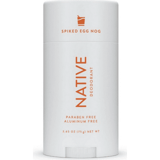 Indfødt deodorant | Naturlig deodorant til kvinder og mænd sæsonbestemte dufte aluminiumfrit med bagepulver probiotika kokosnøddeolie og sheasmør