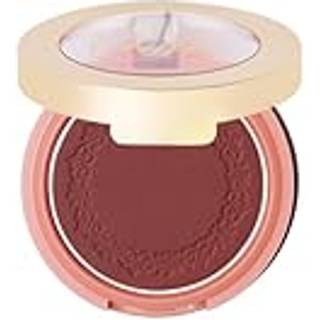 Oulac Plummy Brown Blush Makeup Powder | Rich Color Cream Blush Blendable | Naturlig mat tan hud | Vegansk og grusomhedsfri | 02 kind til kind 4,