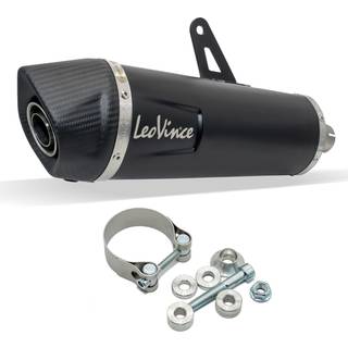 Leo Vince LeoVince Nero udstødninger matsort, carbon endekappe