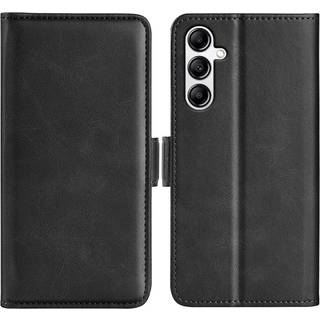 SKALO Samsung A34 5G Premium Wallet Flip Cover - Sort