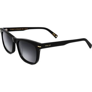 Polar PL Guld 110 77 52 Solbriller Mænd Black - Shiny Black - 52mm