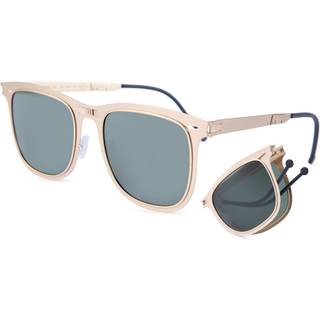 ROAV Galaxy 8002 Lennox Folding Guld Polarized 14.11 53 Solbriller Mænd Black - Brush Gold - 53mm