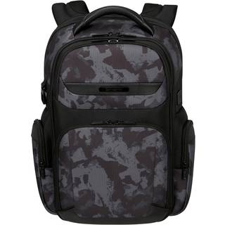 Samsonite Pro-Dlx 6 - Computerrygsæk 15.6 Ekspanderbar Camouflage, Premium