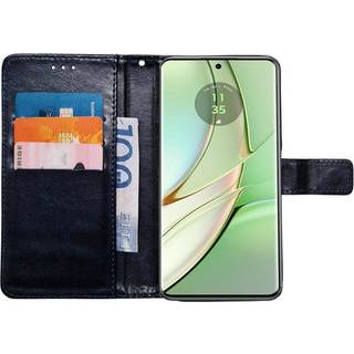 Wallet cover 3-kort Motorola Edge 40 5G - Mørkeblå